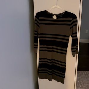 French connection midi shirt dress